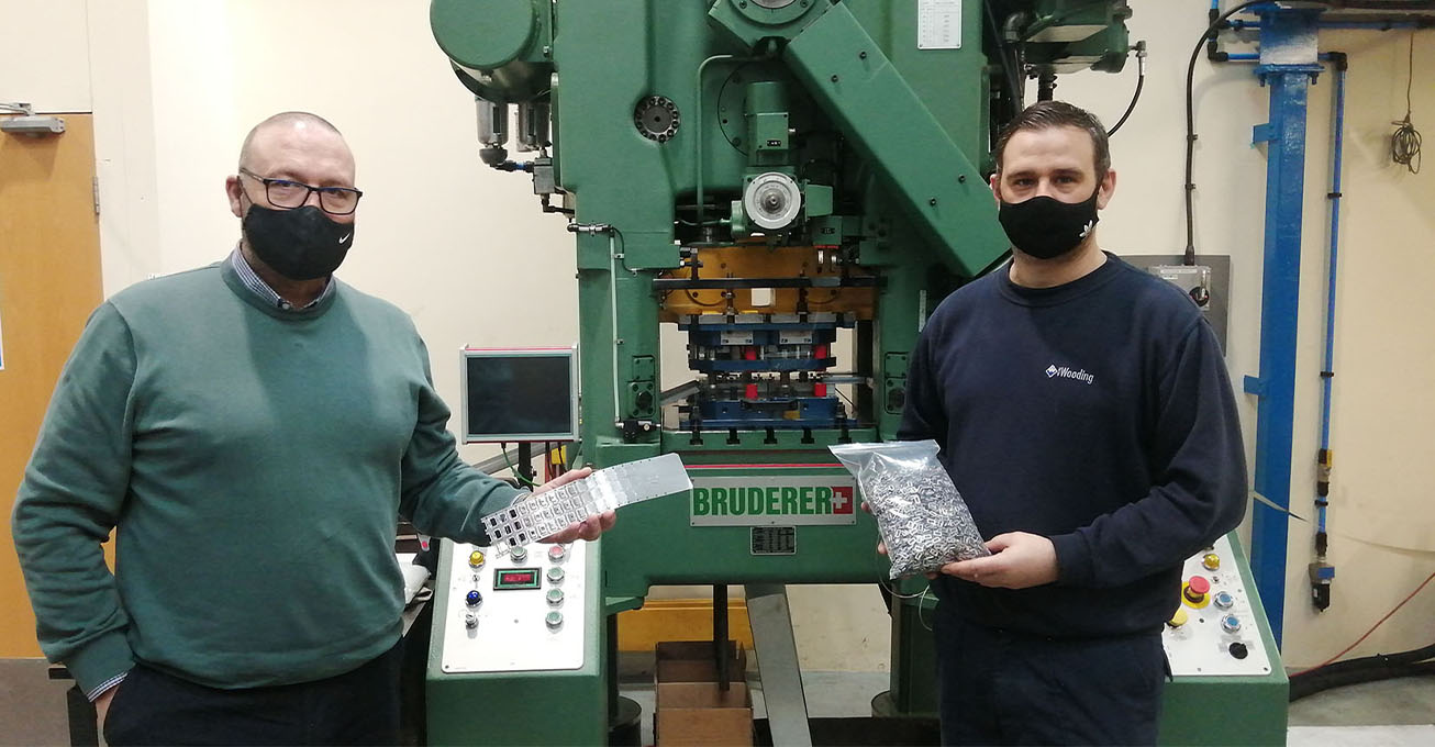 High-speed Bruderer press investment delivers major reshoring contract for HV Wooding