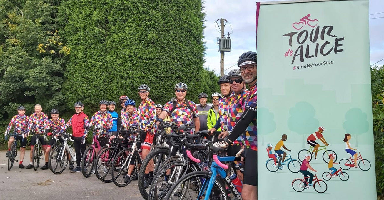 Get on your bike and take the Tour de Alice challenge to support families in need in North Staffordshire