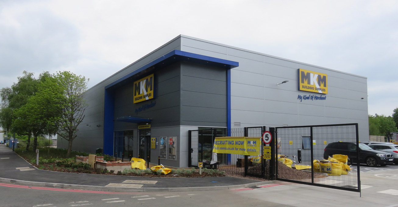 MKM Building Supplies commences trading at £1.5 Million design and build warehouse in Minworth