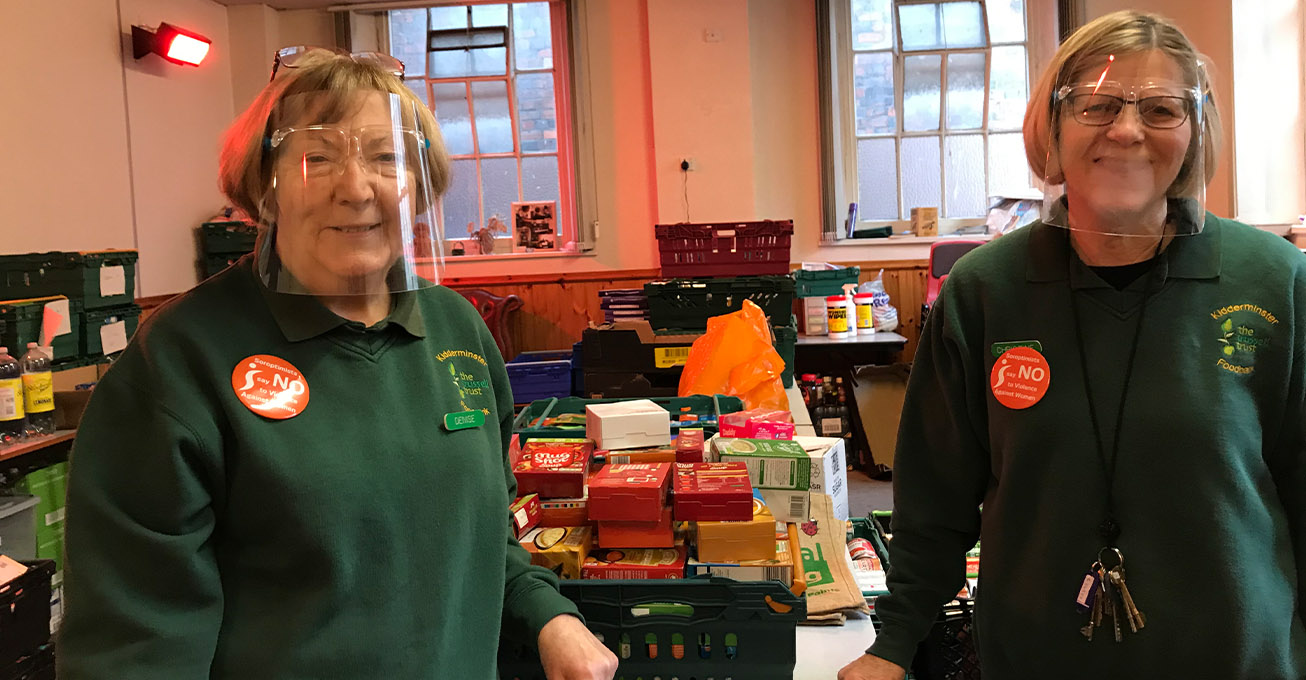Kidderminster law firm donates £1,000 to support town’s Foodbank