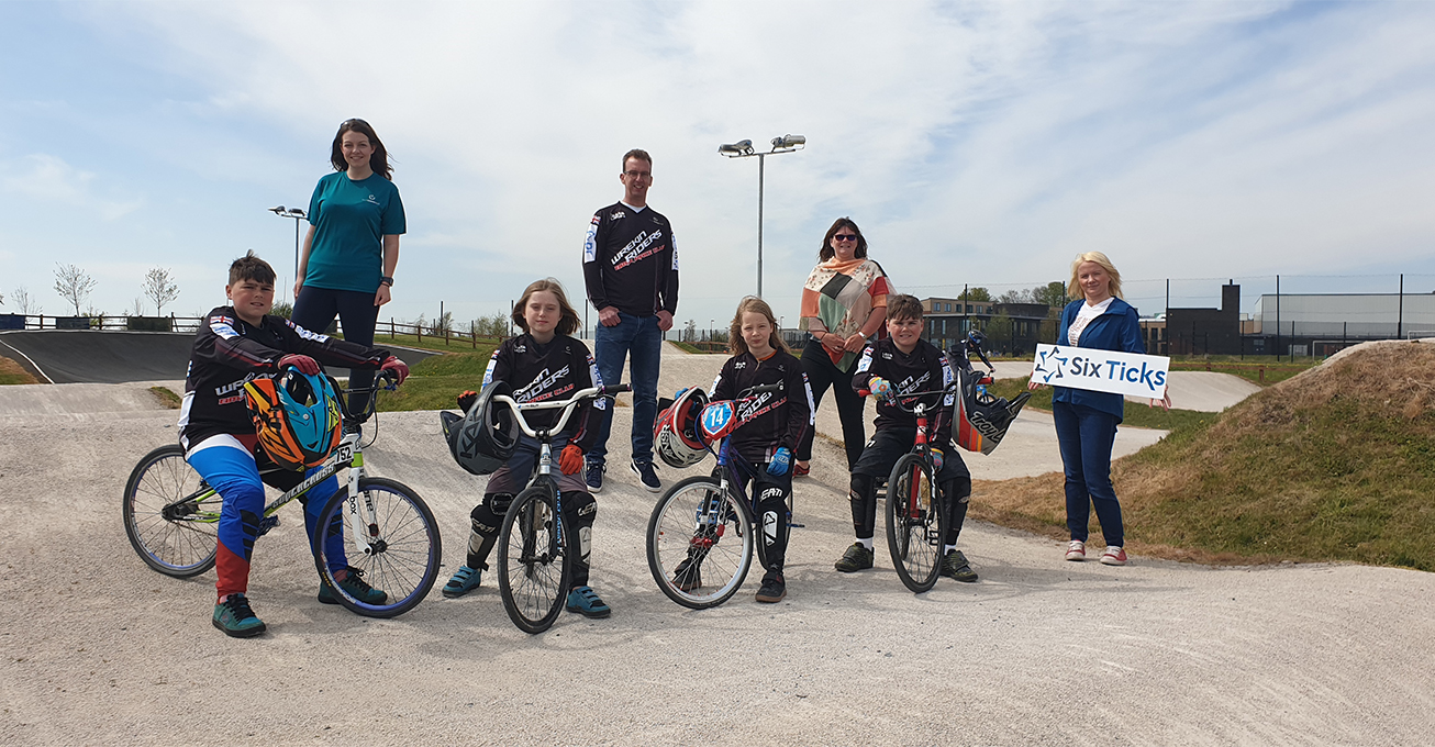 Wrekin Riders BMX Club flying high after securing new jersey sponsors