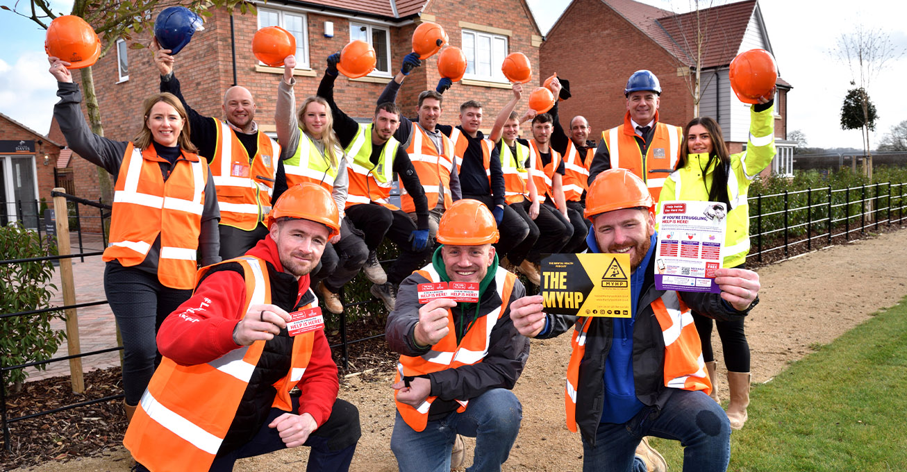 Help Inside the Hard Hat tour visits housing developments to put construction workers’ mental wellbeing in the spotlight