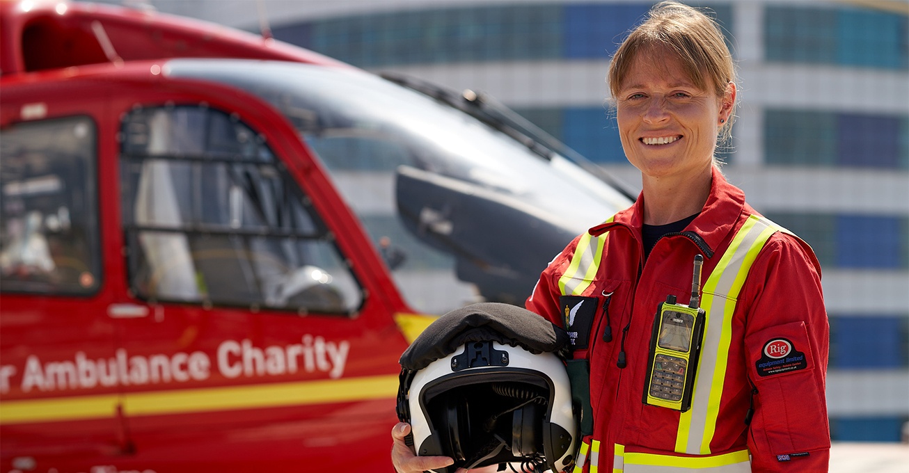 Payroll Giving makes missions possible for Midlands Air Ambulance Charity in the West Midlands