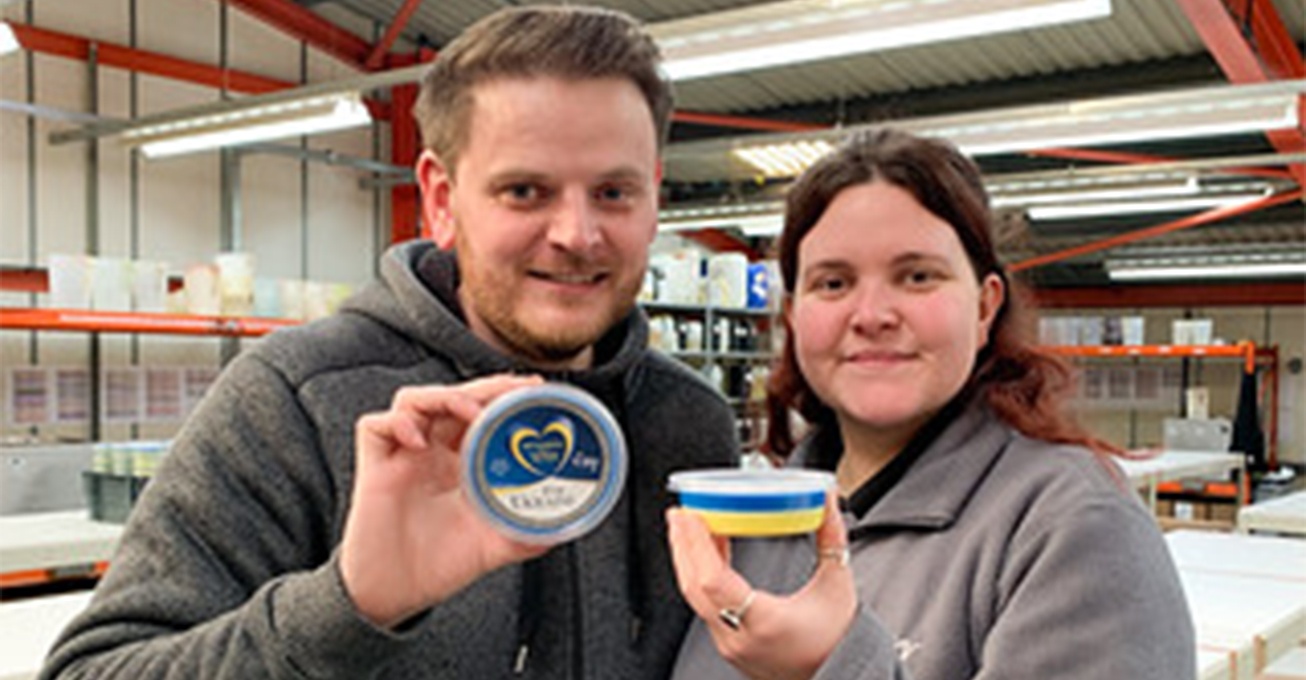 Suffolk family business supports Ukraine with new wax melt