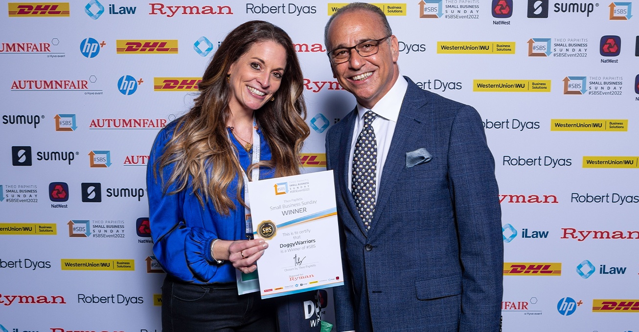 Yorkshire business woman is celebrating after receiving the seal of approval from Theo Paphitis