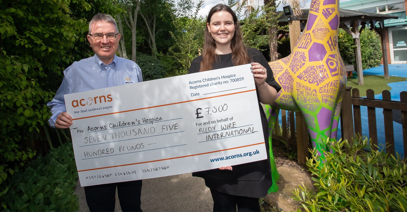 AWI hits £30,000 ‘Wired for Good’ milestone with Acorns donation