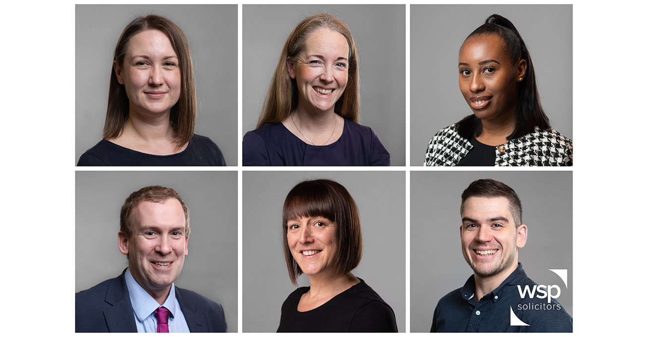 WSP Solicitors appoint six new Invested Directors in succession project