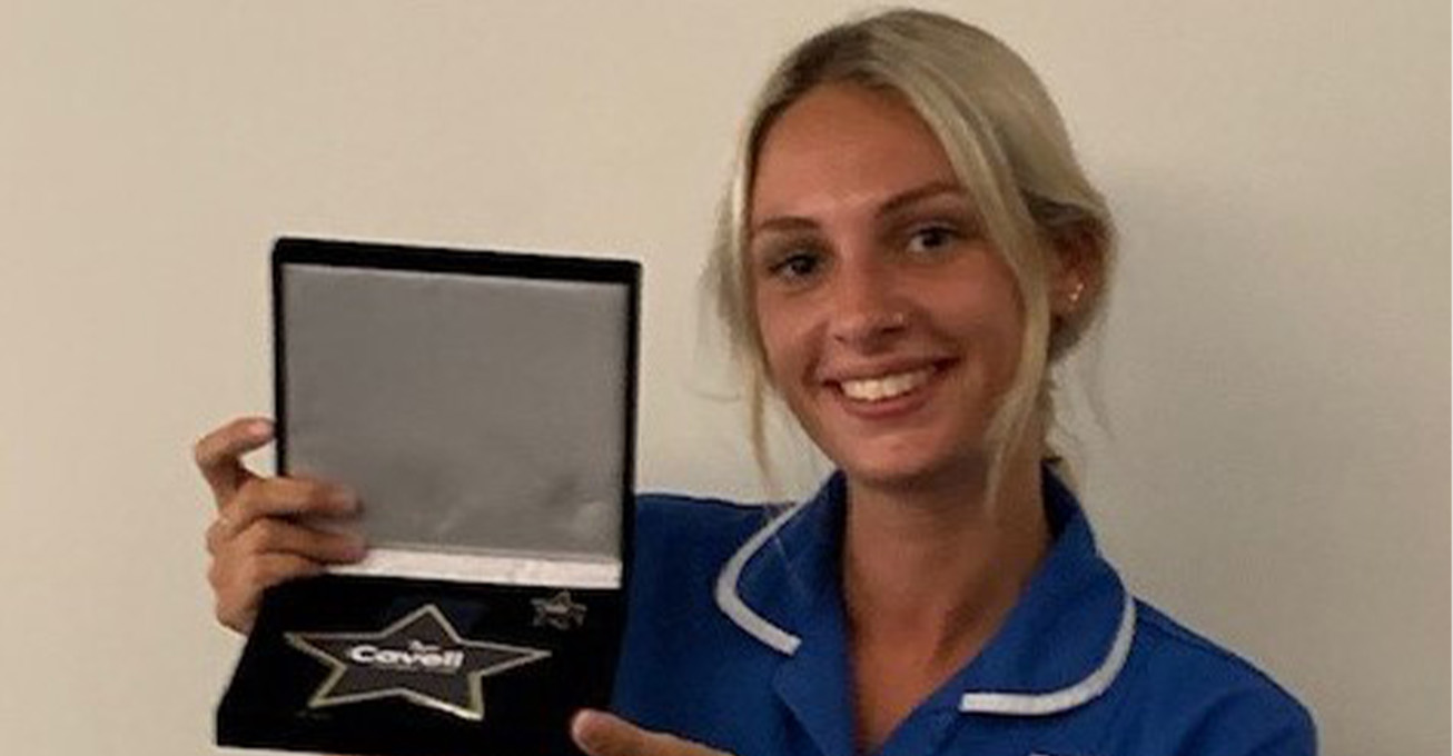 Hospice nurse “flattered” by surprise award
