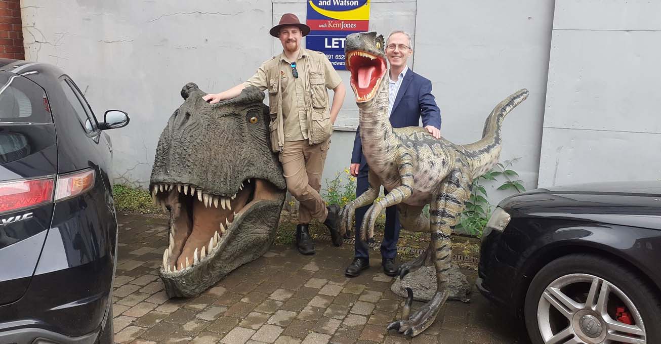 Dinosaurs and fossils moving into Oswestry
