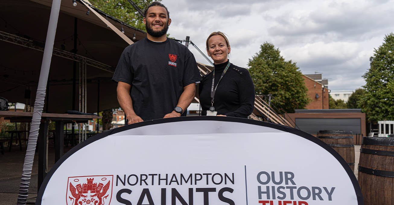 Saints captain Lewis Ludlam becomes Northampton Saints Foundation’s latest player ambassador