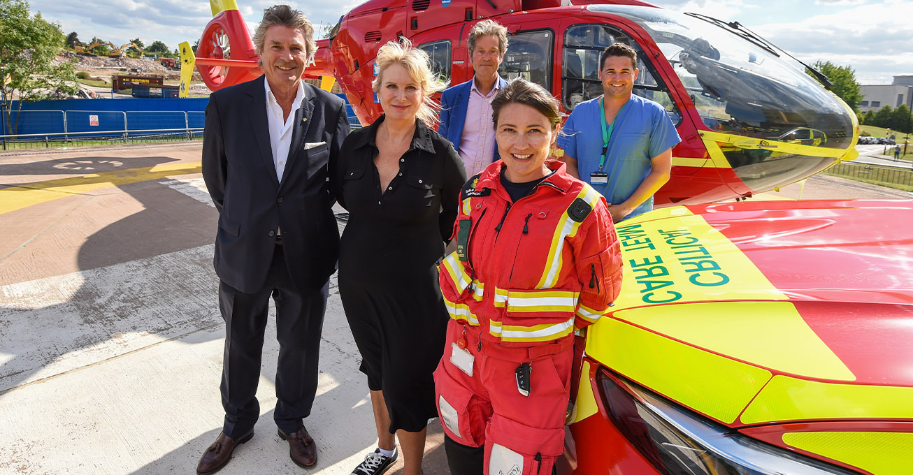 Patients to benefit from new critical care car in Stoke-on-Trent and Staffordshire