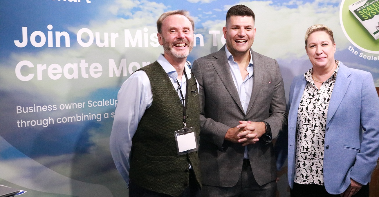 BizSmart® showcases franchise success at the National Franchise Exhibition, with support from BBC Apprentice Winner, Mark Wright