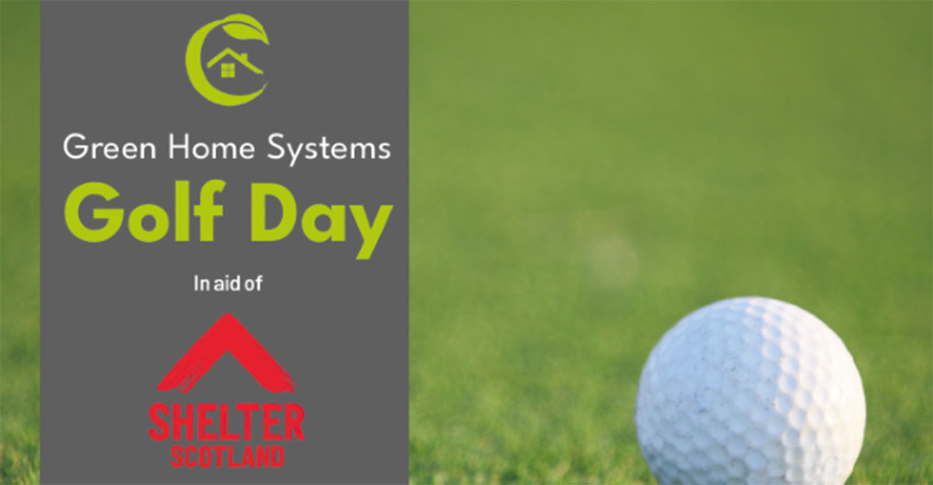 Shelter Scotland and Green Home Systems to host Golf Day to promote better living conditions for Scottish homes