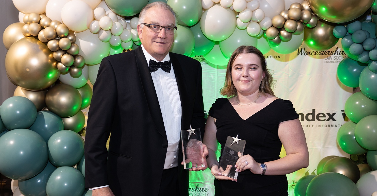 Lifetime achievement award for Worcestershire solicitor