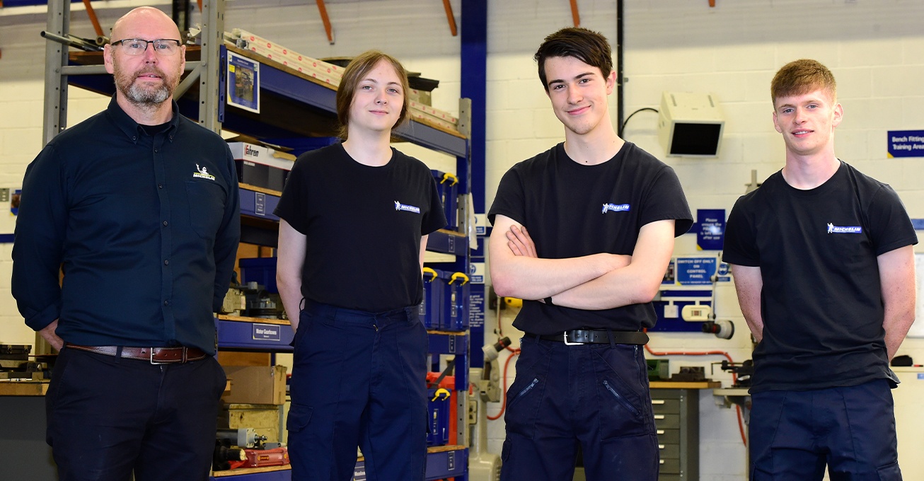 Michelin’s new trainees join 95th year of apprenticeship programme