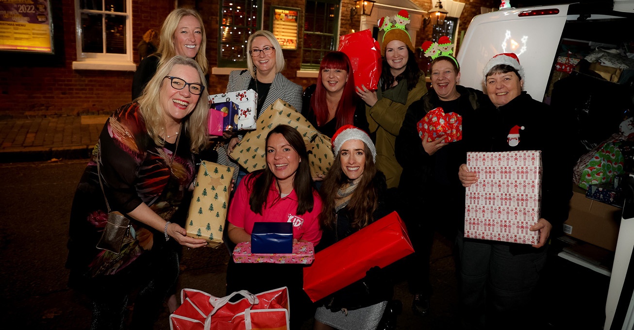 PFK’s Snowball delivers Christmas cheer for local children
