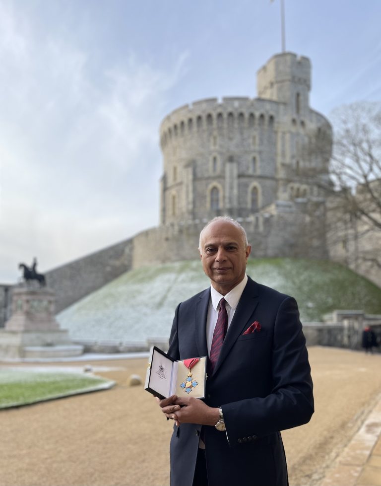Diabetes professor from Leicester presented with CBE - UK News Group