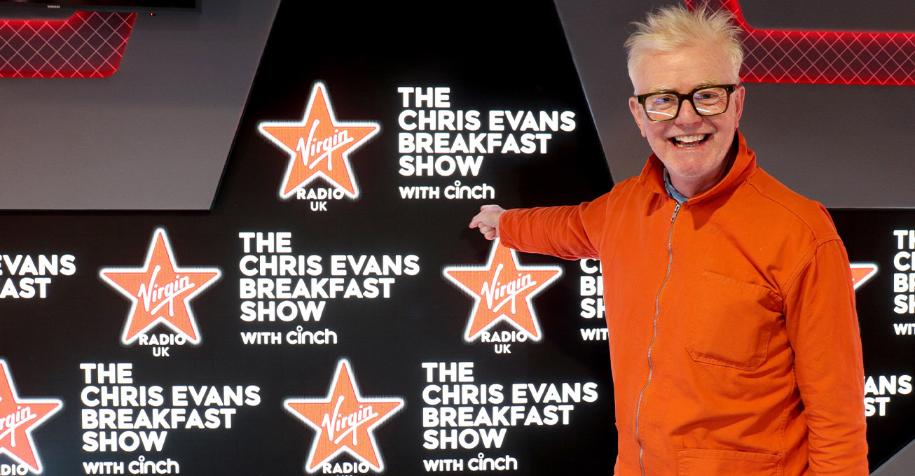 cinch becomes new sponsor of The Chris Evans Breakfast Show on Virgin Radio