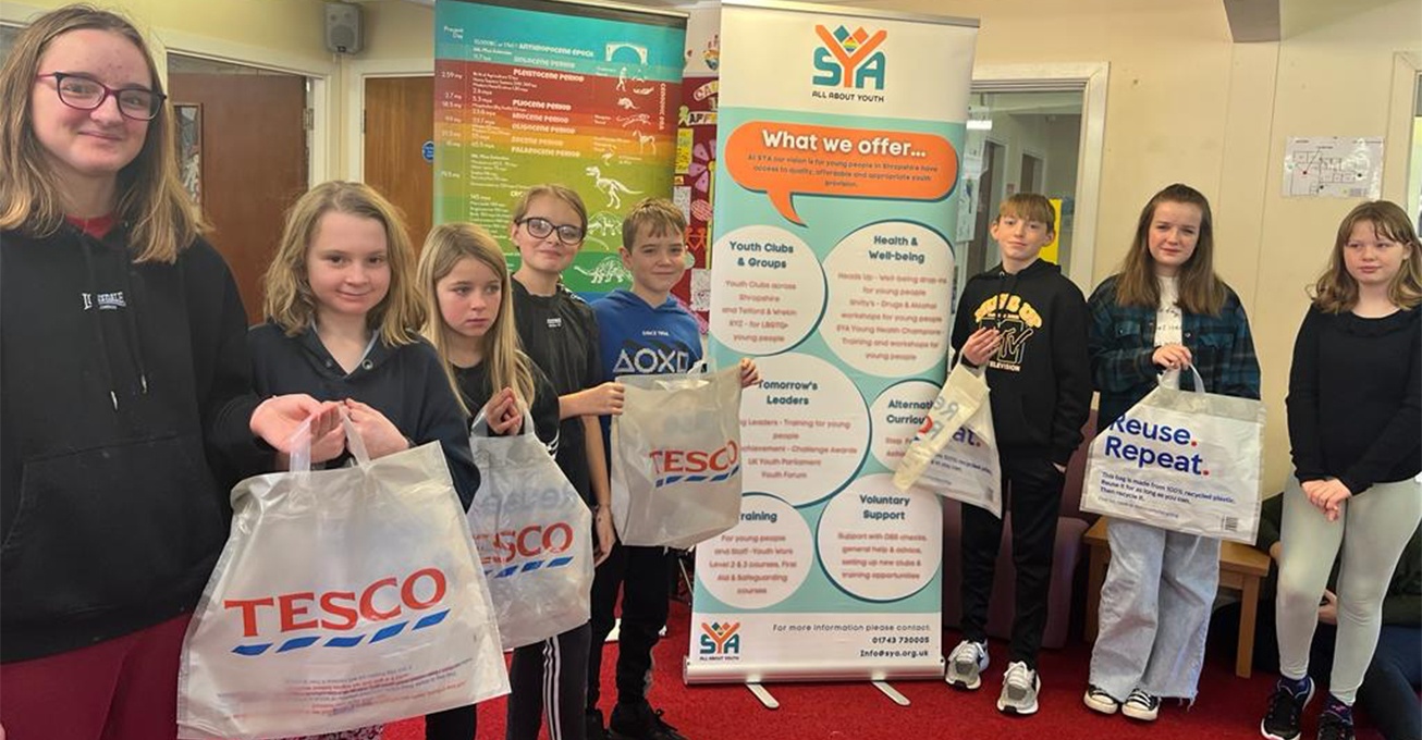 Shoppers urged to vote for Shropshire youth charity project to help fund activity trips for young people