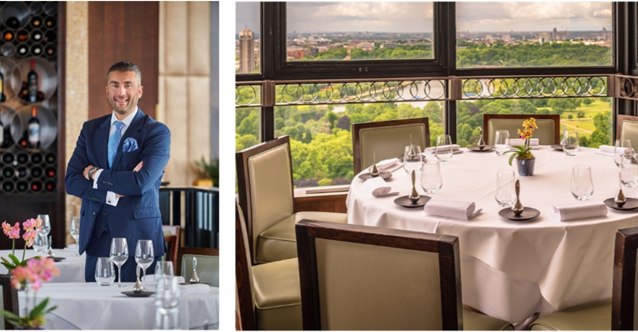 Galvin at Windows and 10° Sky Bar, the iconic restaurant and bar at London Hilton on Park Lane, announces Antonino Forte’s appointment as Deputy General Manager