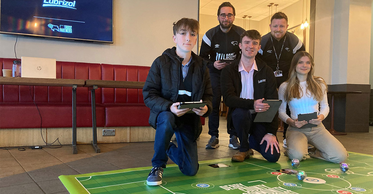 Chemistry company helps tomorrow’s scientists reach goals with cutting-edge Derby County robot project