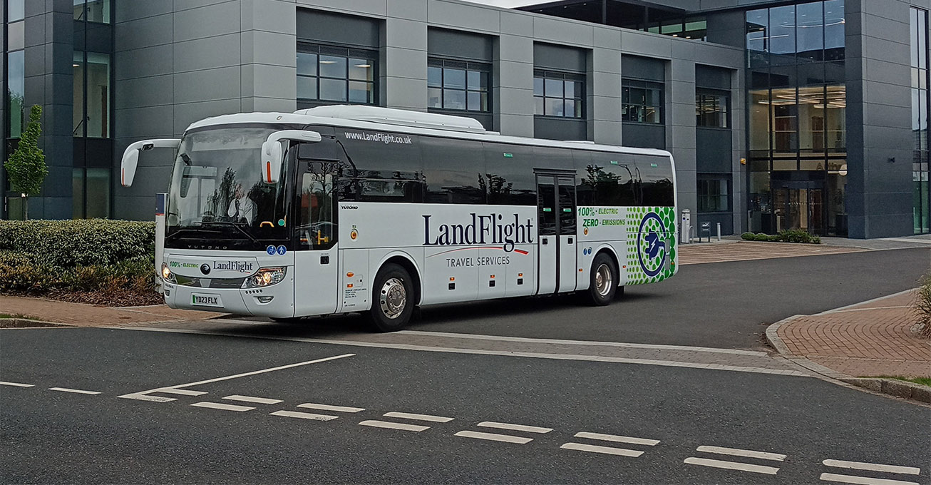 First all-electric coach takes to the roads of the West Midlands