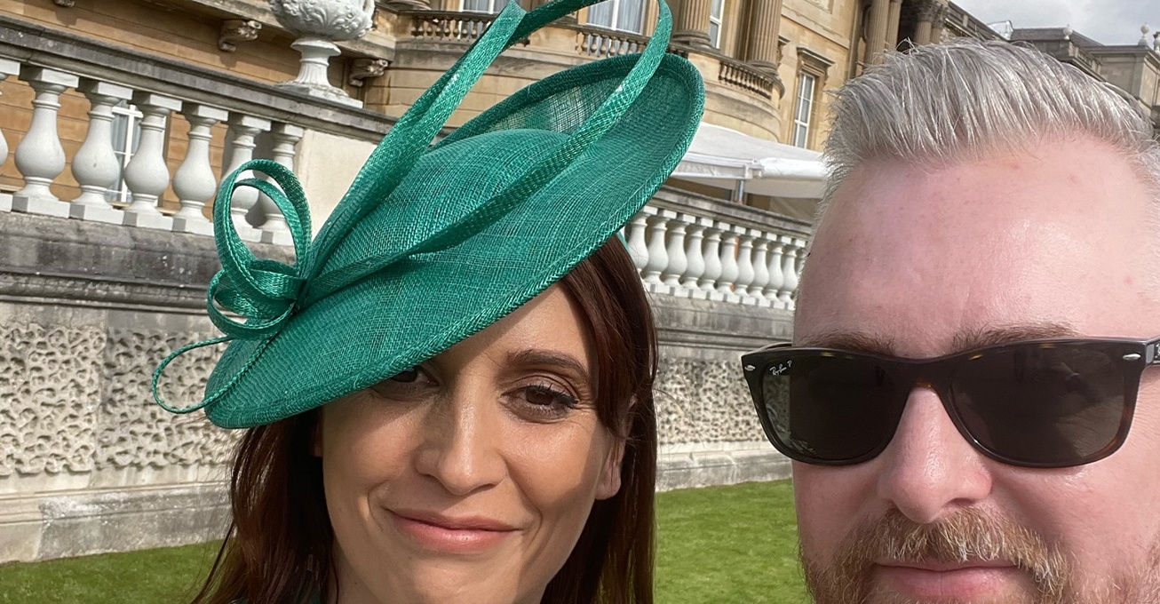Acorn Analytical Services’ director has tea at Buckingham Palace