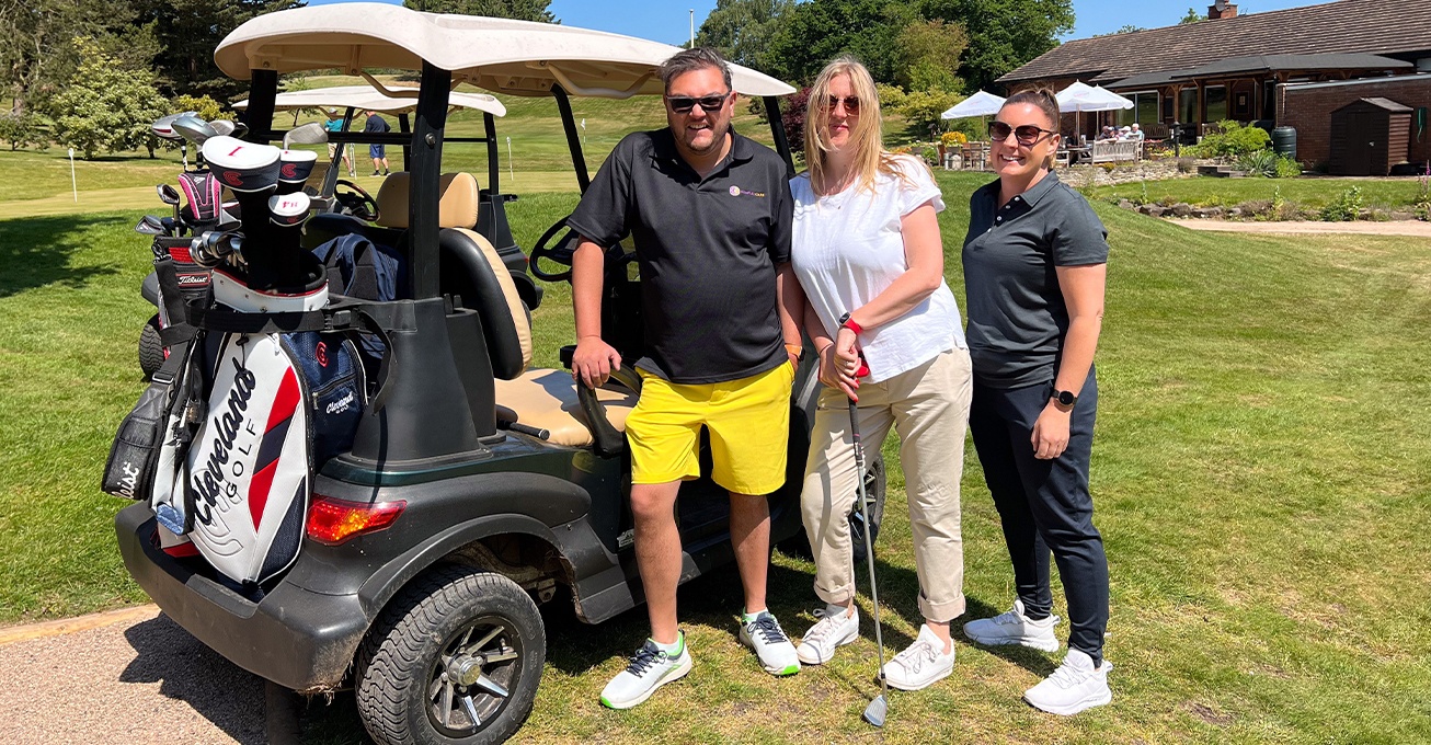 Successful golf day raises awareness of charity