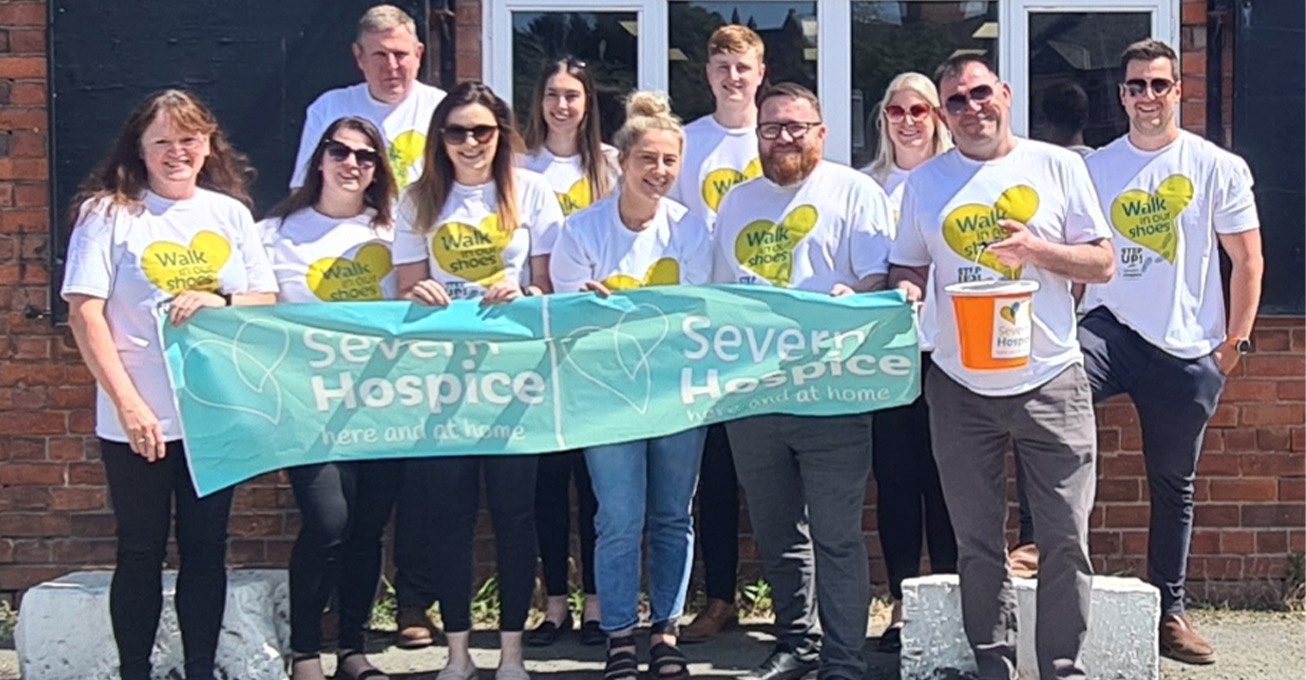 SWG staff build on charitable support for Severn Hospice