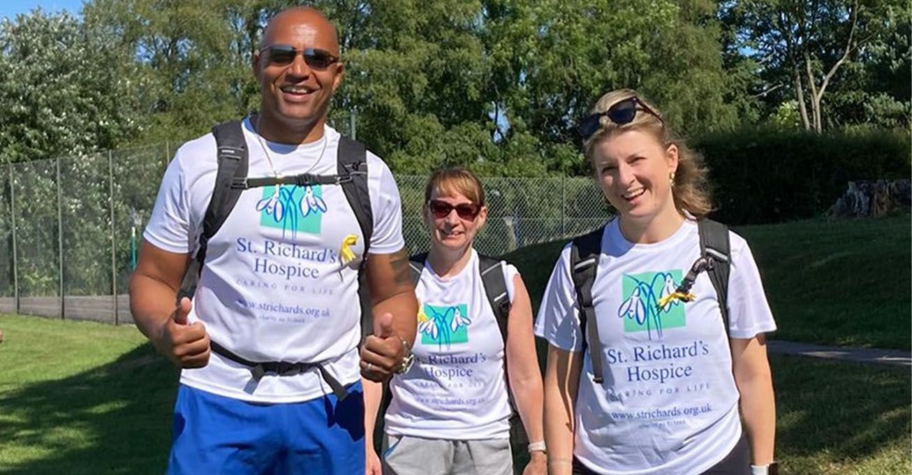 Worcestershire Way Walkers raised thousands for hospice care