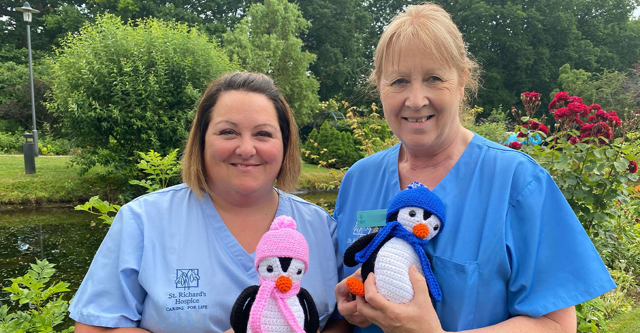 Hospice calls county crafters to create cute and cuddly penguins