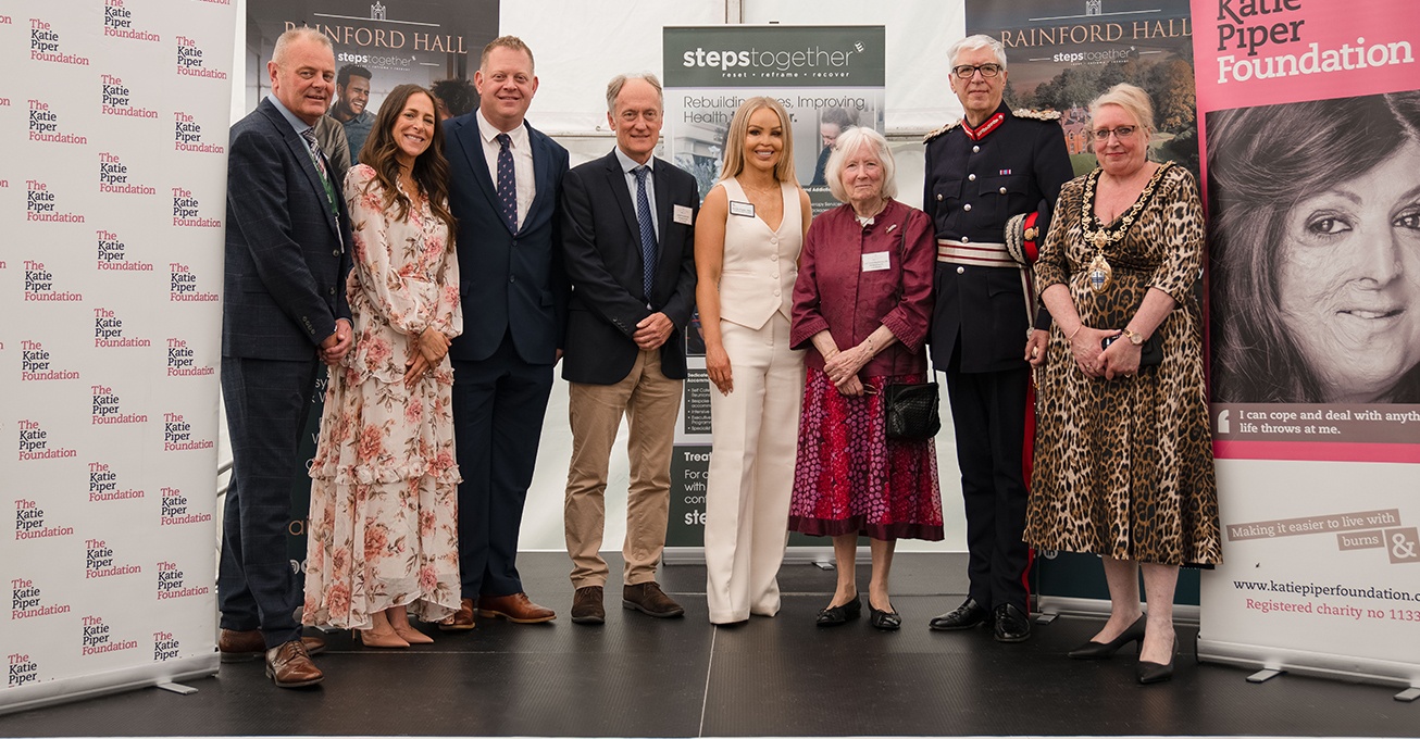 Steps Together & Katie Piper Foundation launch new North West partnership