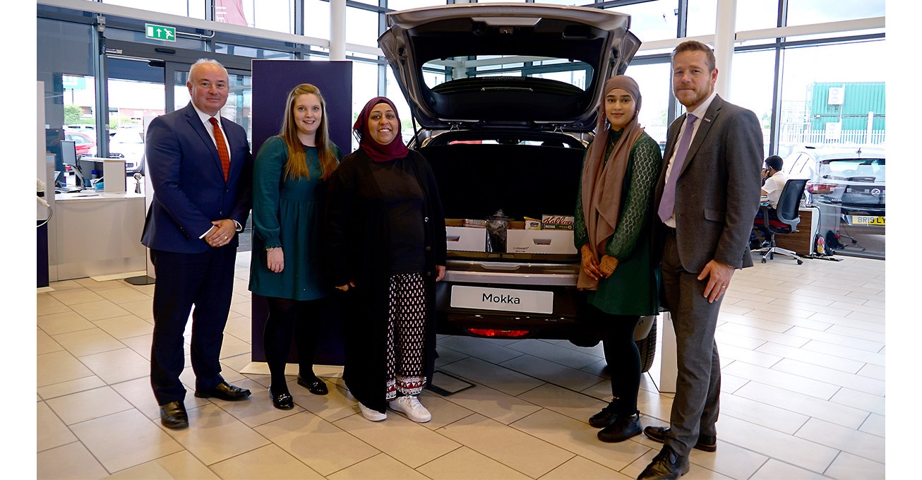 Evans Halshaw and YMCA Black Country Group drive forward to support Wolverhampton families