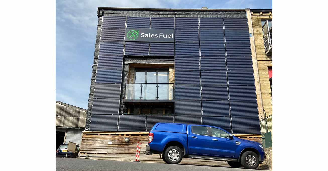Sales Fuel open new purpose-built 7,330 square foot office utilising Yorkshire’s biggest ‘Solar Wall’ to power their 30+ strong team