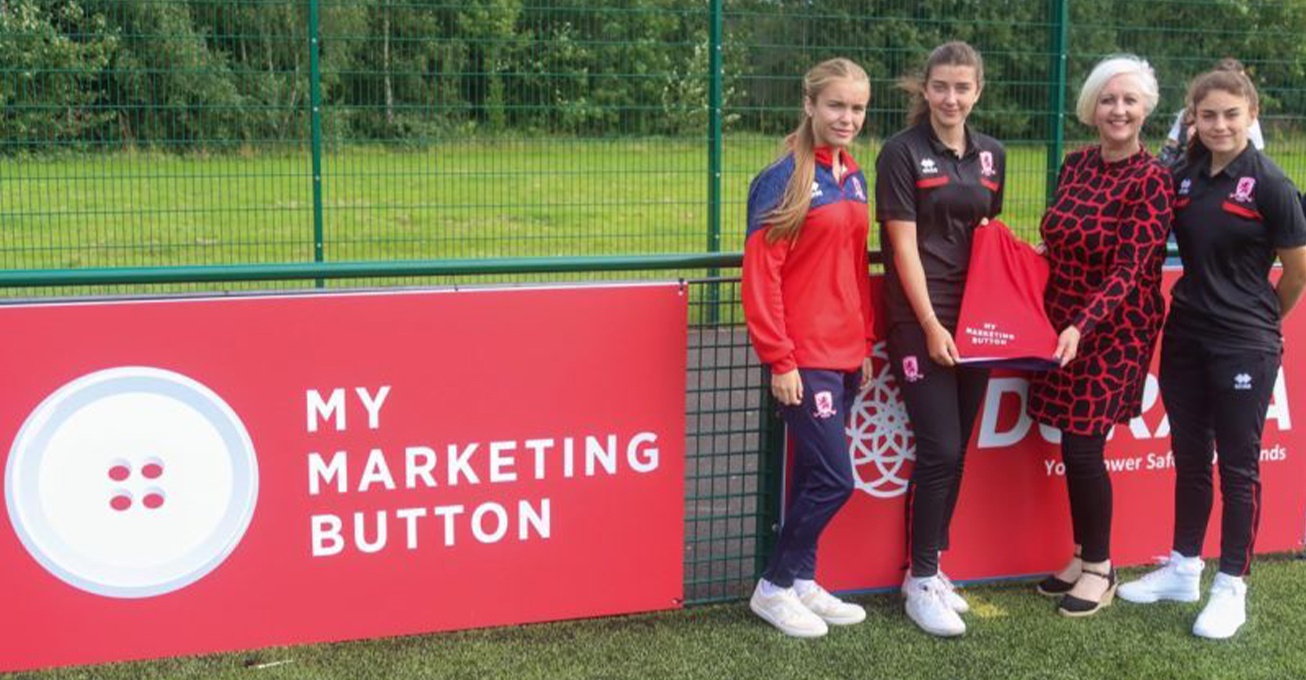 Women’s football team backed by marketing tech business