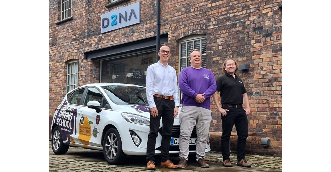 D2NA’s support helps drive forward a unique scheme to fund driving lessons for disadvantaged young people