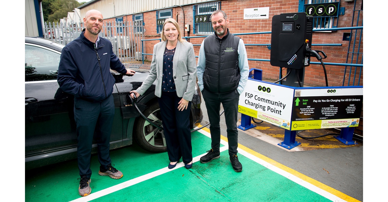 Local people to benefit from firm’s solar-powered EV chargers