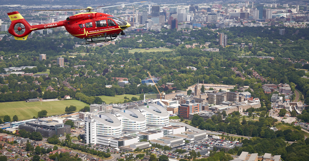 World Stroke Day: Midlands Air Ambulance Charity raises awareness of lifesaving thrombectomy transfers in The West Midlands