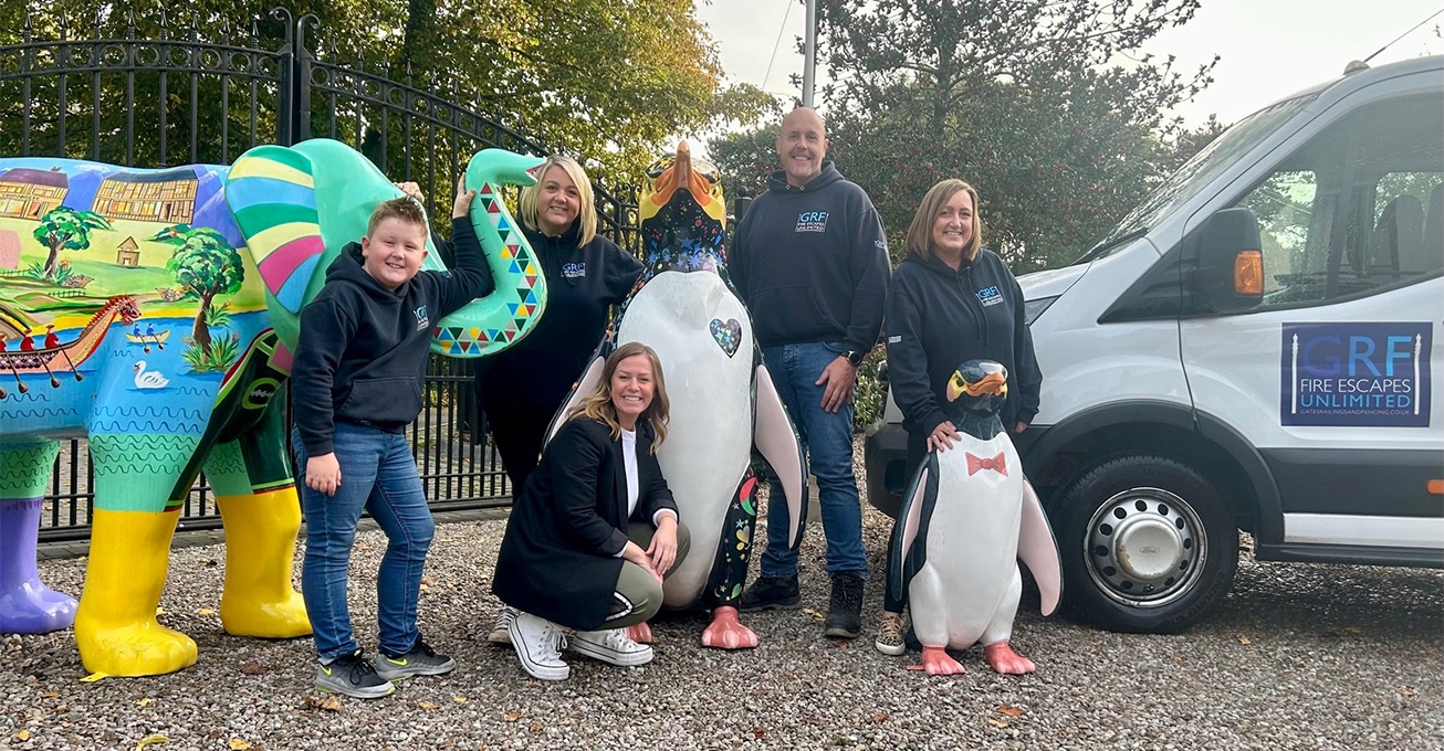 Family fencing business secures penguins