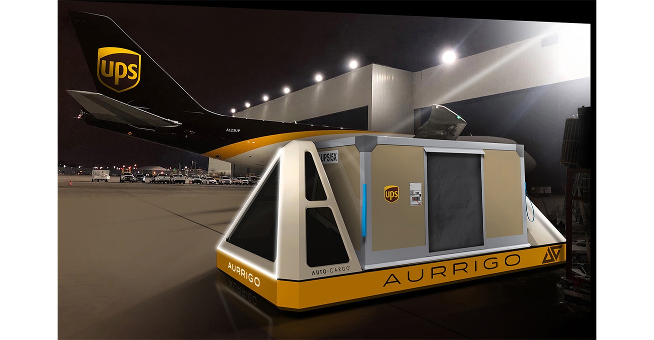 Coventry’s Aurrigo and UPS announce autonomous electric cargo vehicle pilot programme at East Midlands Airport
