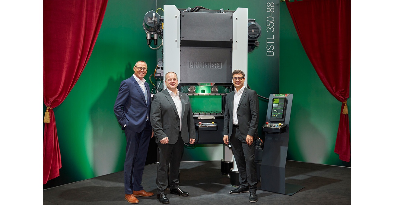Bruderer launches two new presses at Blechexpo