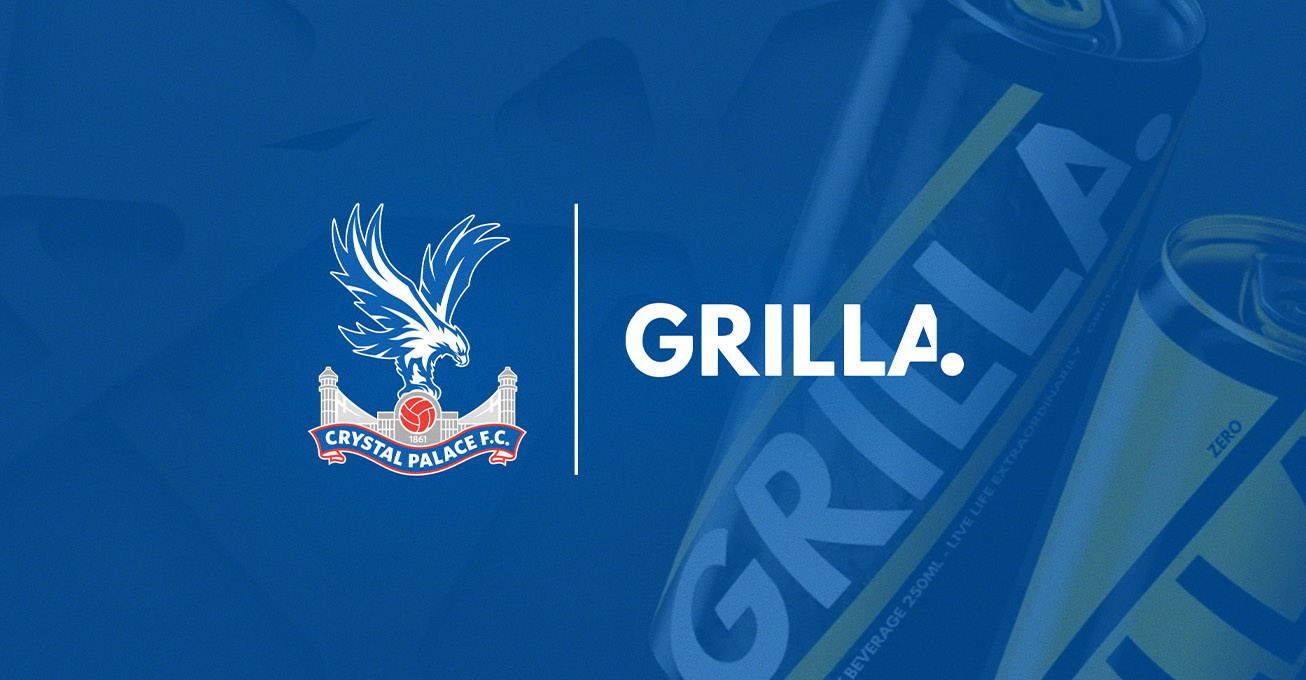 Crystal Palace announce Grilla as club’s official energy drink partner