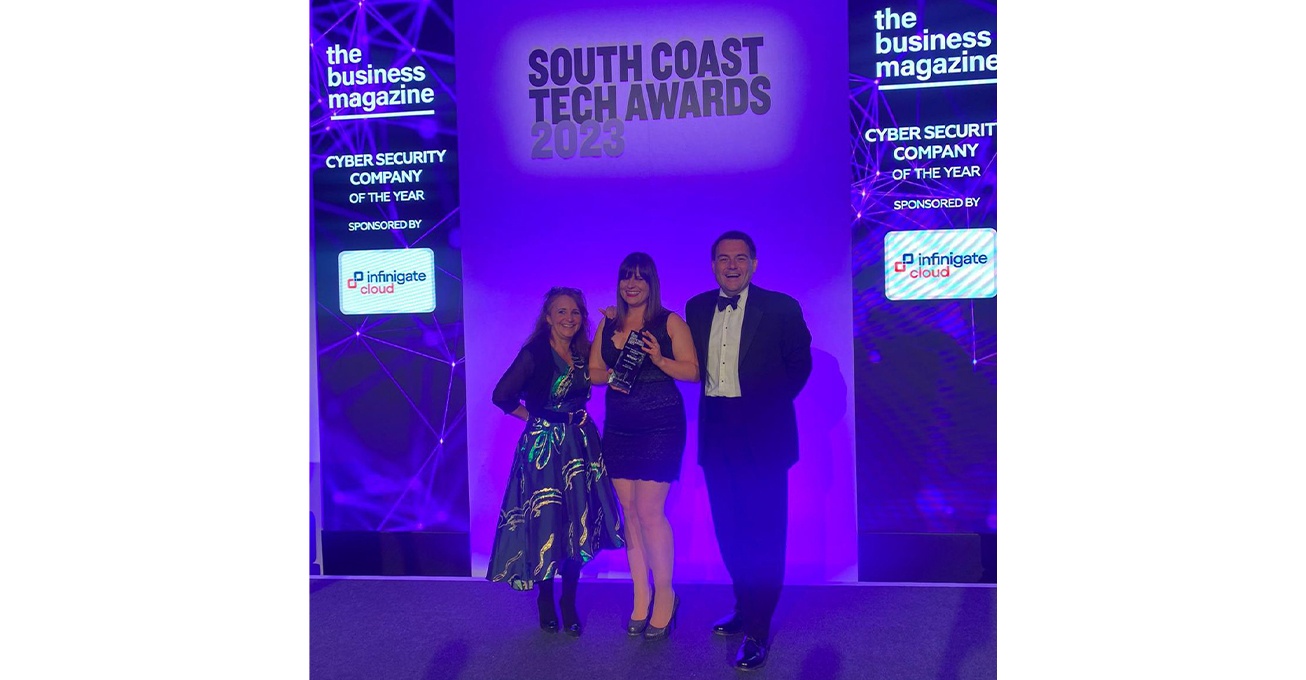 Vizst Technology named Cyber Security Company of the Year at this years’ South Coast Tech Awards