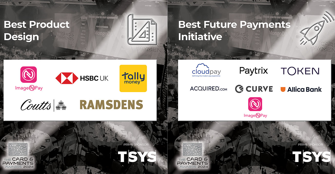 ImageNPay garners prestigious recognition as dual finalists at The Card and Payments Awards 2024