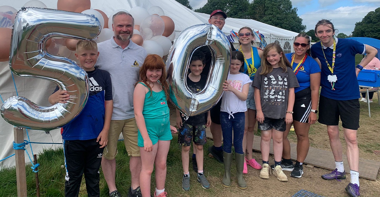 Derby Kids’ Camp receives The King’s Award for Voluntary Service during 50th anniversary year