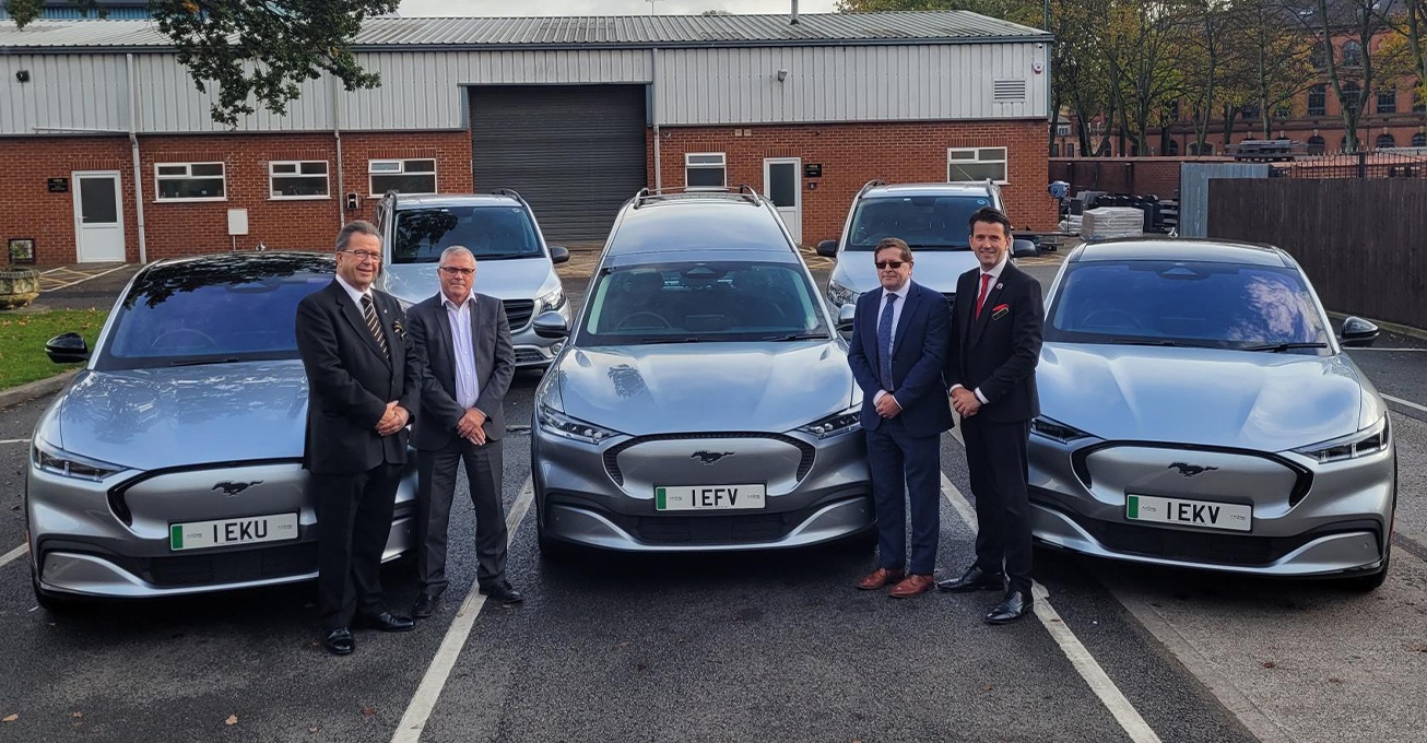 A.W. Lymn invests in greener future with new fully electric hearse
