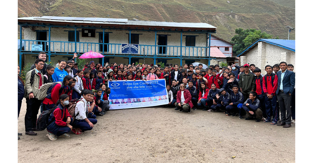 ‘Eye-opening’ Nepalese trek sees Harpenden optician treat 1,000 patients in four days