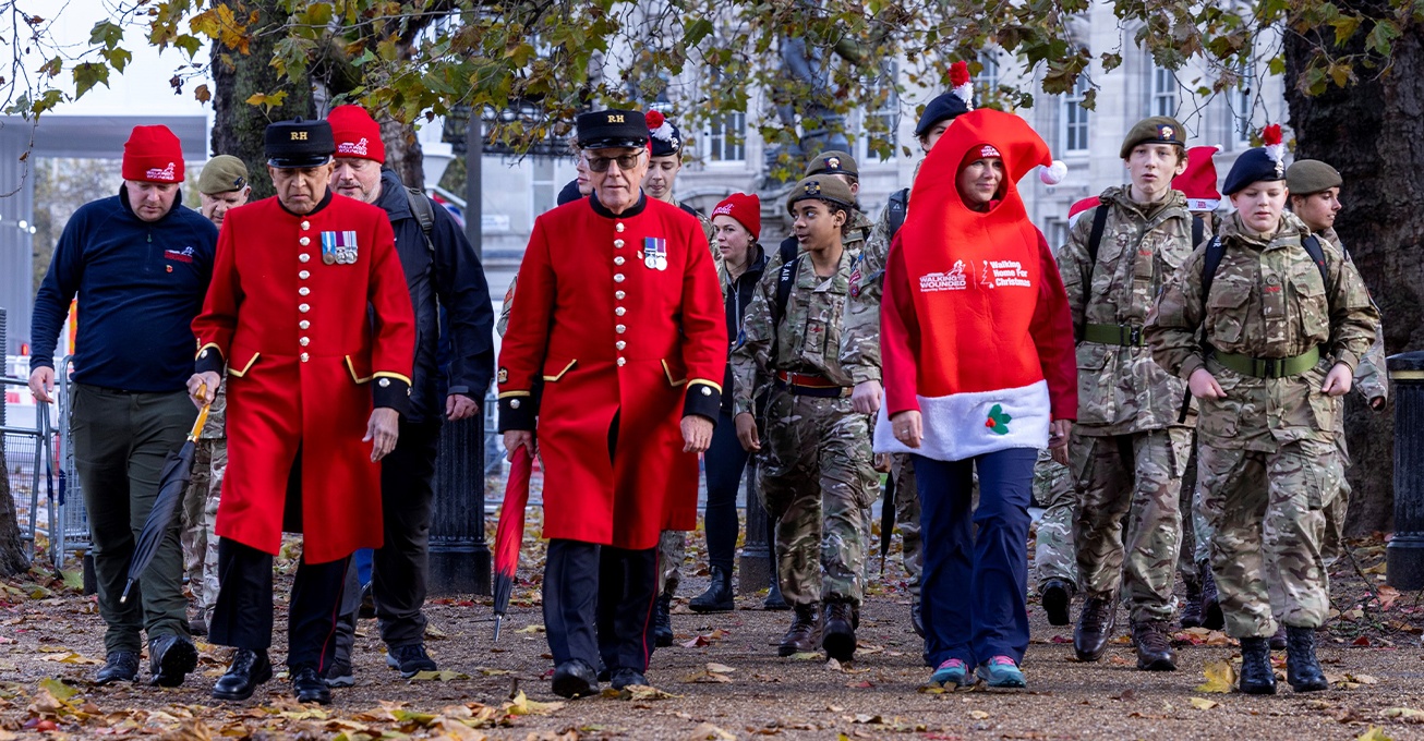 Manchester team walking to support veterans this Christmas