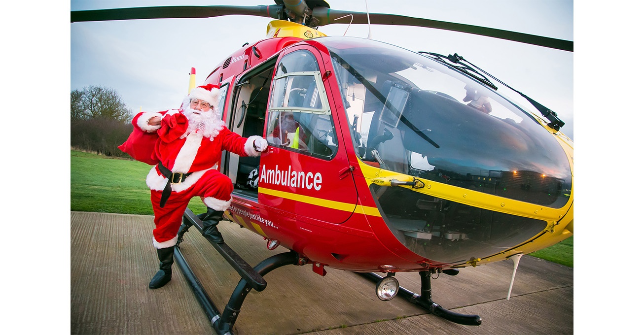 Give the gift of a lifetime this Christmas by playing Midlands Air Ambulance Charity’s Christmas raffle