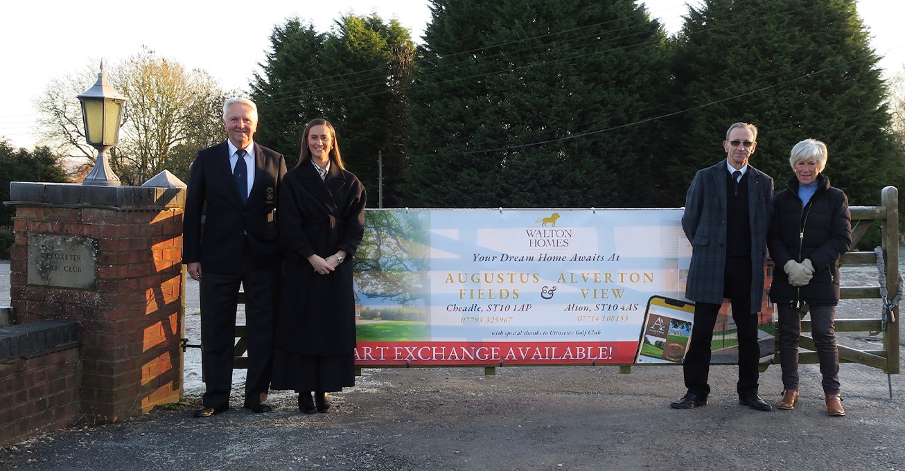 Walton Homes agrees sponsorship deal with Uttoxeter Golf Club
